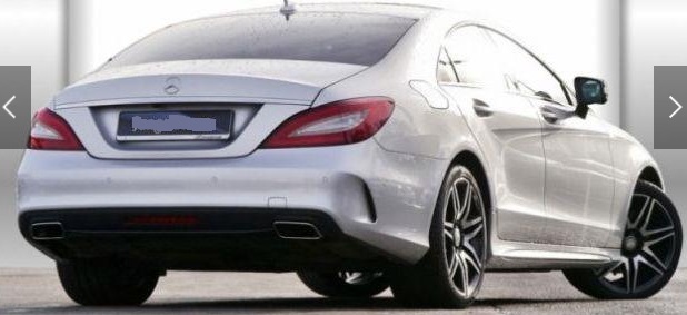 lhd car MERCEDES CLS CLASS (01/02/2016) - 